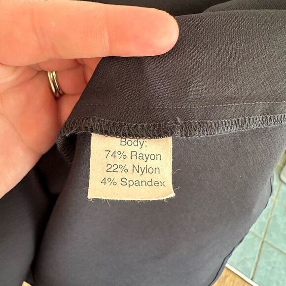 Stop Staring Women’s Solid Black 1950s Retro Pinup Rockabilly Swing Dress - Picture 8 of 9